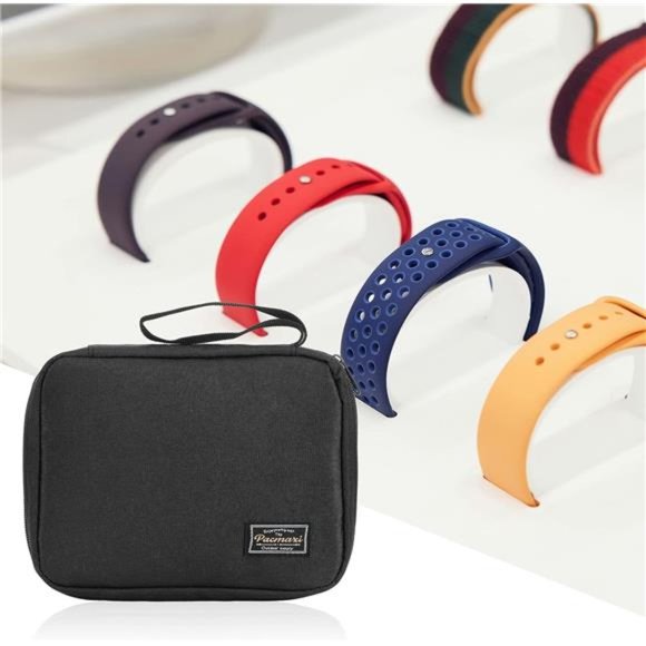 20 Watch Bands Storage Carrying Case Compatible with Watches Expandable - Picture 4 of 6